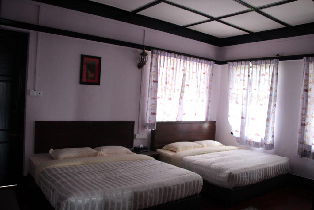 photo of the Jim Thompson bedroom at the Moonlight Bungalow