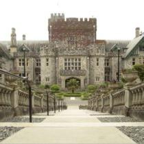 加拿大不列颠哥伦比亚省哈特利公园城堡的照片